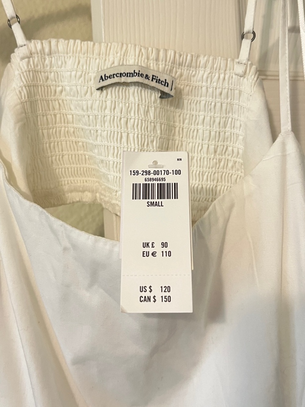 Abercrombie drop waist cutout maxi dress - Picture 5 of 5
